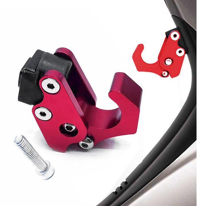 [HCM]Móc Treo Đồ Biker Gắn Xe Máy [ Màu Đỏ ]