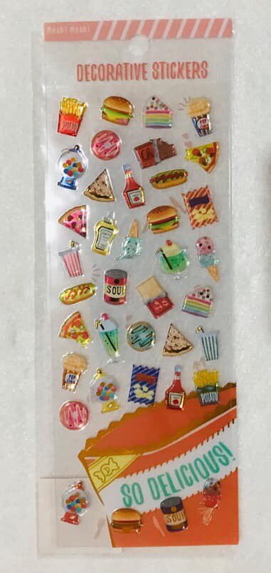 [HCM]Sticker trang trí sổ tay sổ nhật ký Moshi Moshi Thái Lan