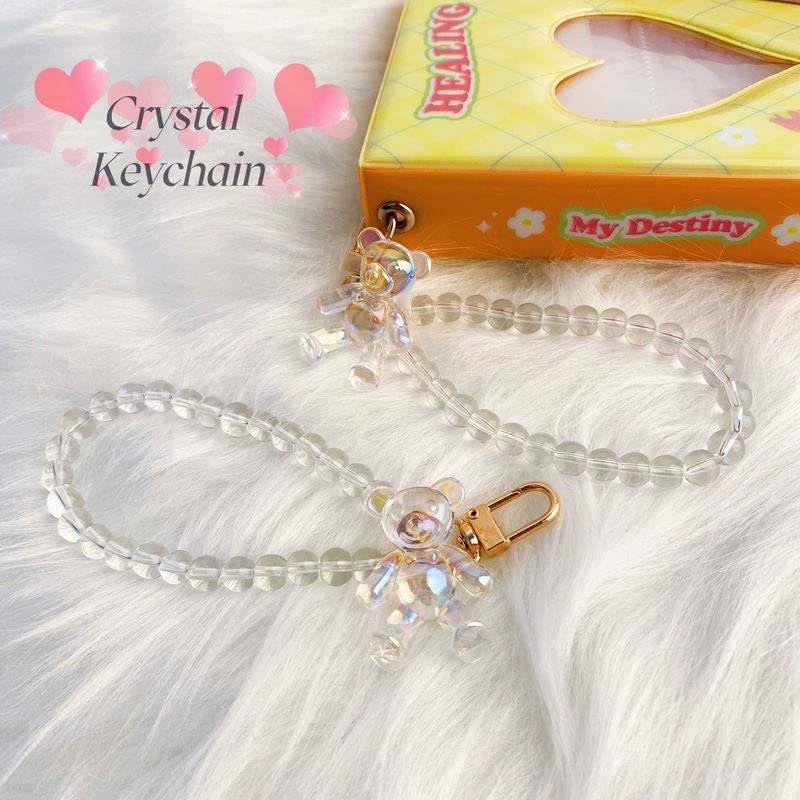 [MK04] Móc khóa keychain gấu crystal