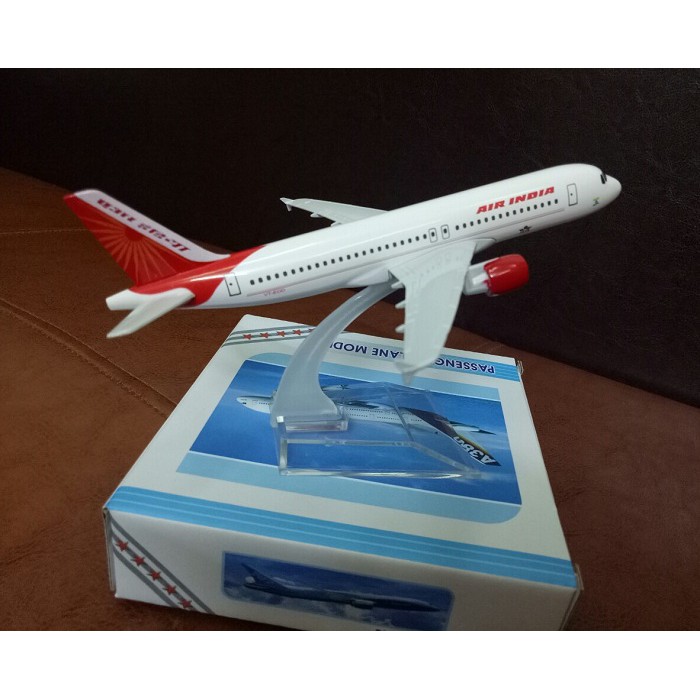 Mô hình máy bay tĩnh a380 india air 16cm