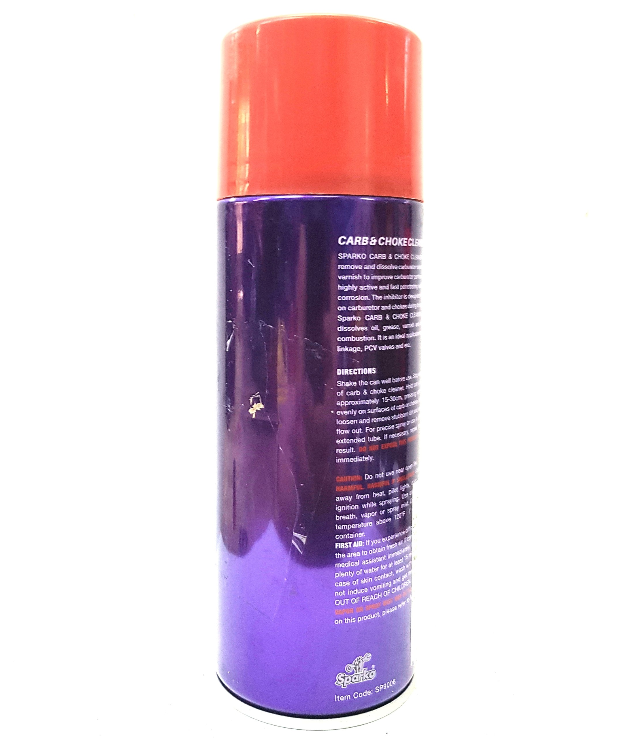 Bình xịt vệ sinh bình xăng con Sparko Carb & Choke Cleaner 400ml