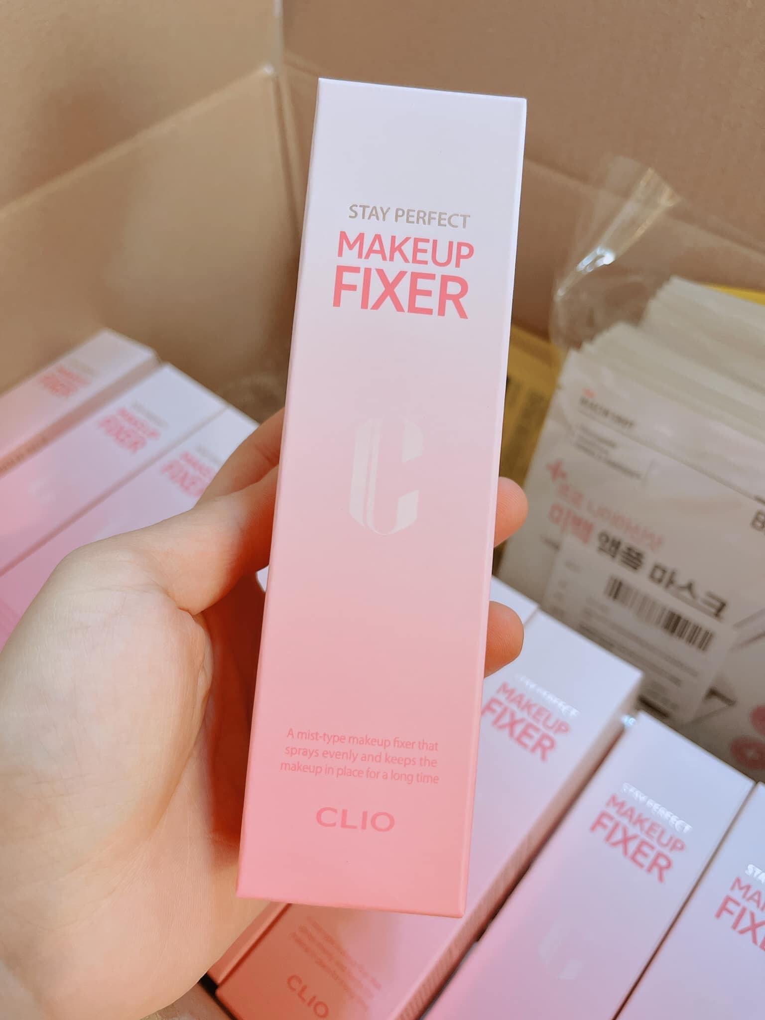 Xịt Khoá Nền Clio Stay Perfect Makeup Fixer