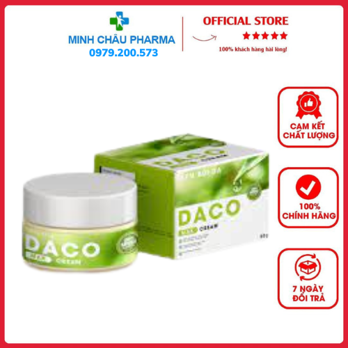 Kem bôi da liễu Daco Max hỗ trợ viêm da cơ địa, nấm ngứa, vảy nến, dị ứng, giảm ngứa nhanh - 20g