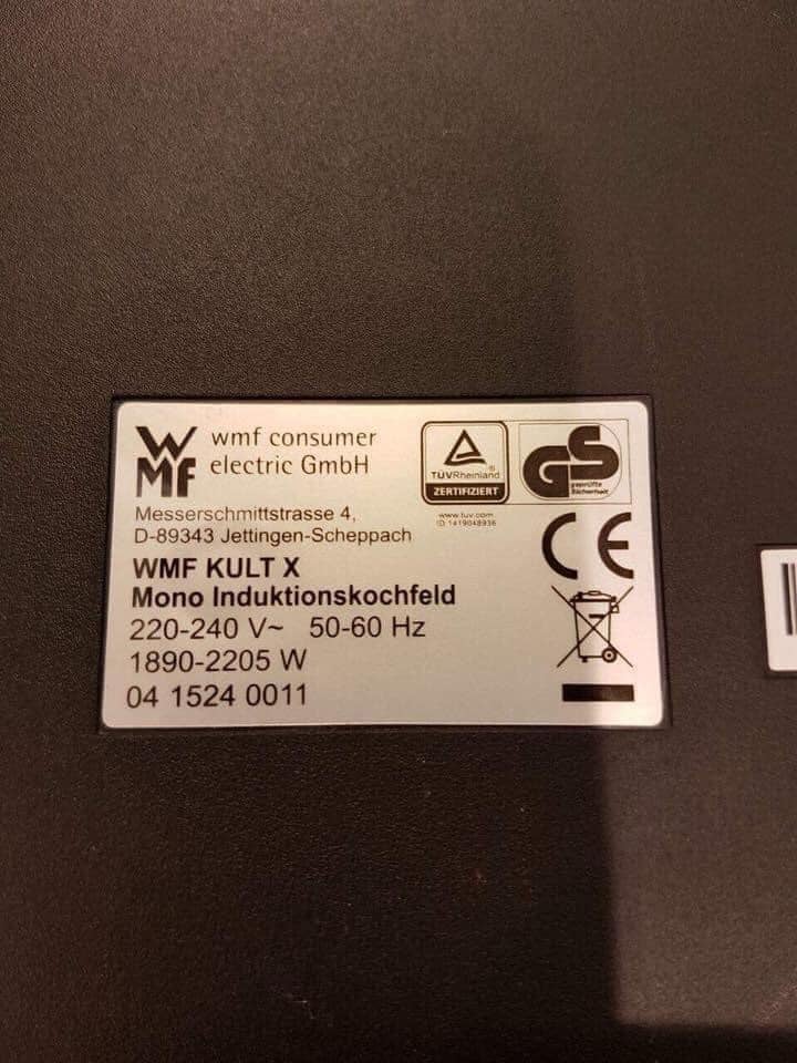 Bếp từ đôi cảm ứng WMF Kult X - Hàng nhập Đức