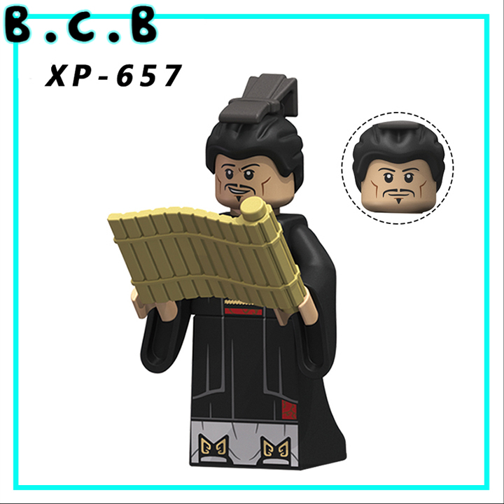 Đồ chơi lắp ráp đế chế nhà Tần vua Tần Thủy Hoàng và quan binh QinDynasty minifigures mô hình sáng tạo KT1088