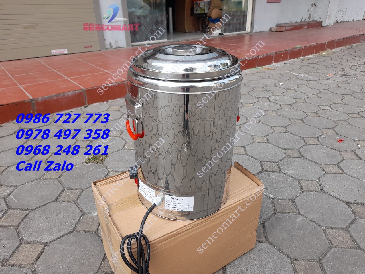 Nồi nấu phở mâm nhiệt 15l dùng cho kinh doanh nhỏ