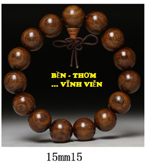 Vòng Tay Chuỗi Hạt Phong Thủy, Gỗ Đàn Hương Lụa Vàng Ấn Độ, Hộ mệnh trừ T_à mang lại may mắn