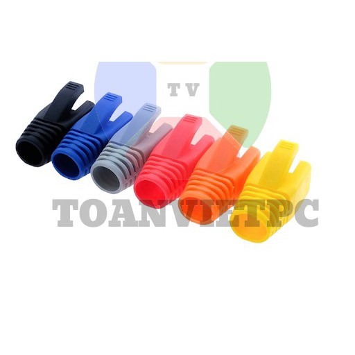 Đầu chụp hạt mạng CHỐNG NƯỚC RJ45 (100 cái)
