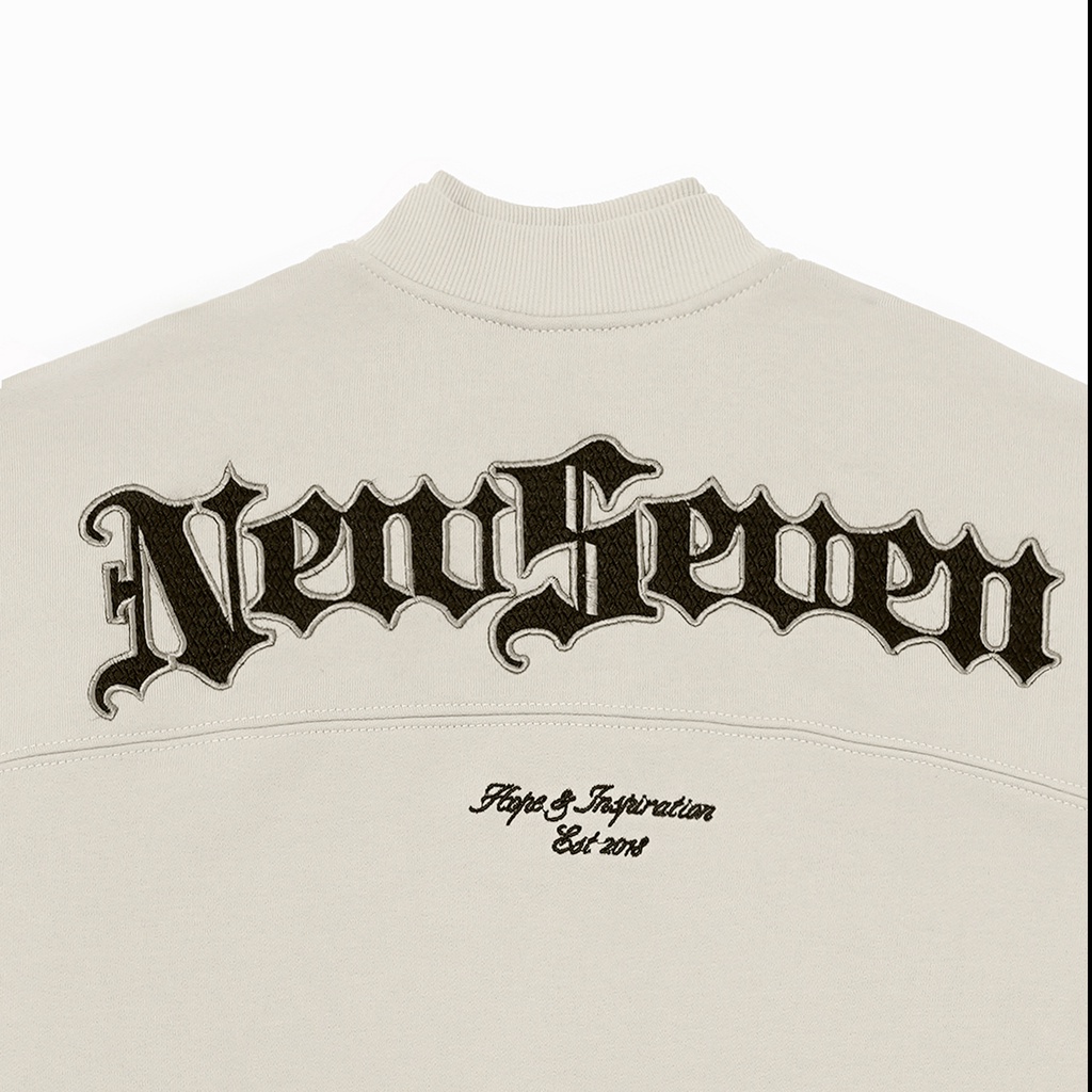 Áo Khoác Varsity NEWSEVEN Gothic Stamp Jacket