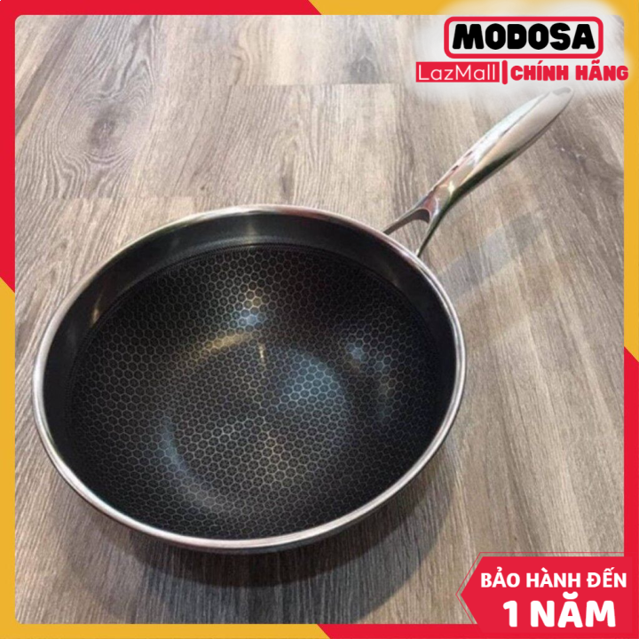 Chảo Modosa Sâu Lòng Tổ Ong Size 32Cm