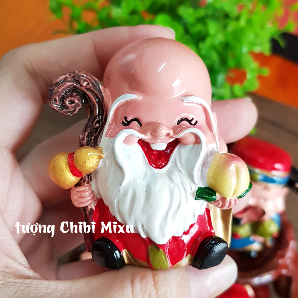 Bộ 05 tượng Ngũ Phúc 6cm