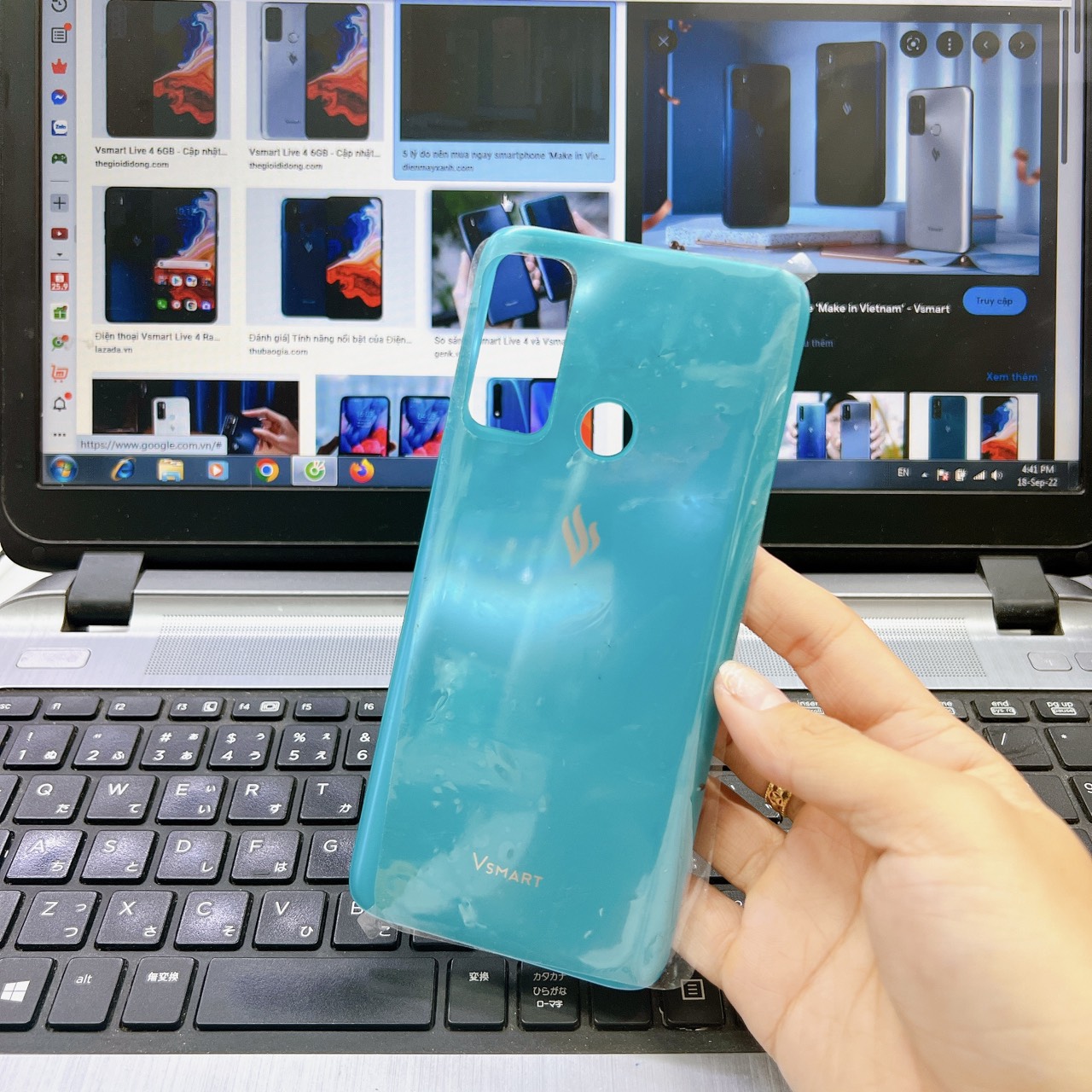 Nắp lưng Vsmart Live 4 NEW