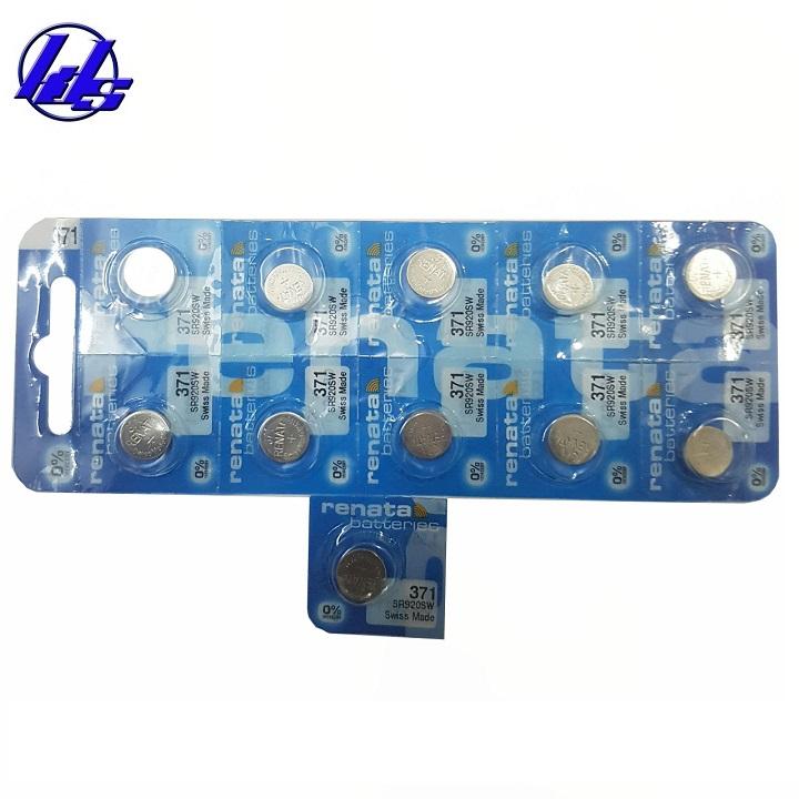Pin đồng hồ Renata 371 SR920SW Silver Oxide 1.55V