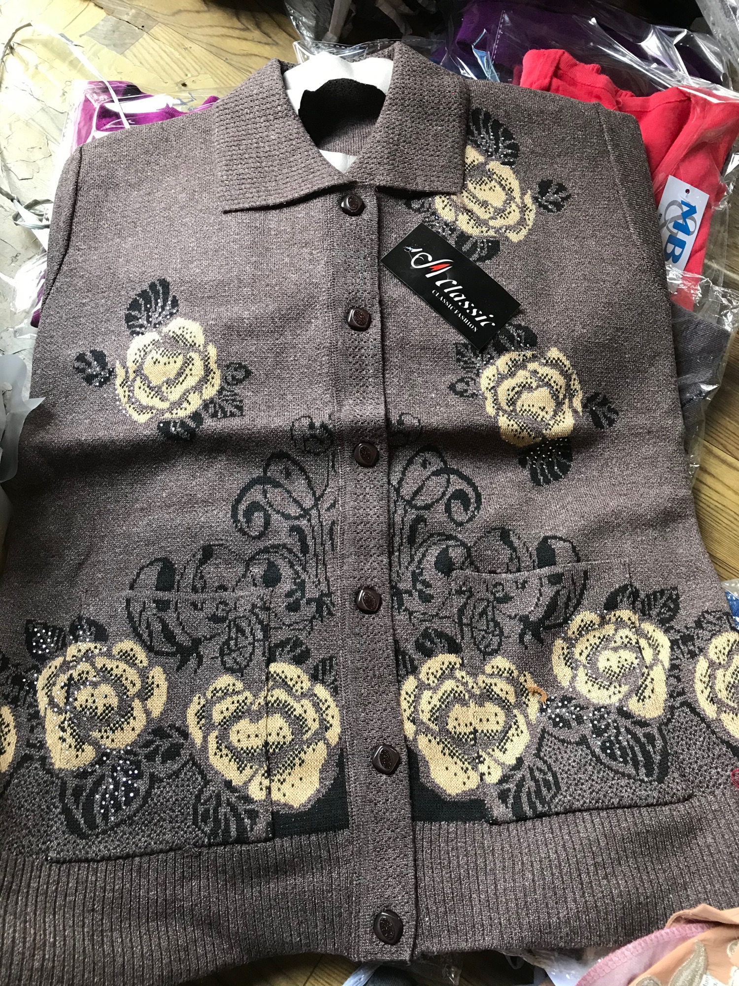 [HCM]Áo khoác len dệt kim Quảng châu (size 44-70kg)