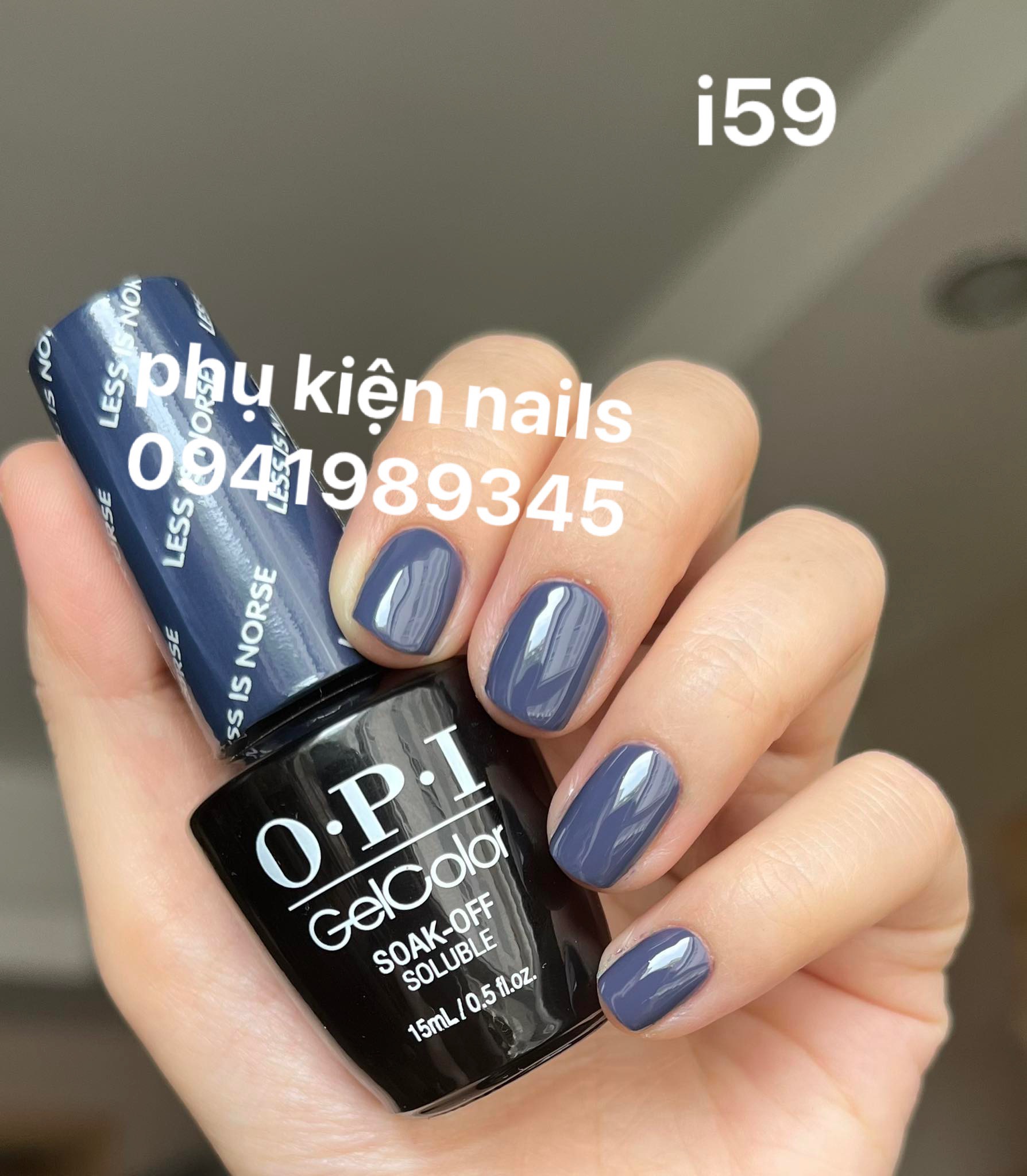 [HCM]Sale 50% Sơn Gel Hơ Máy Opi (GCi59)