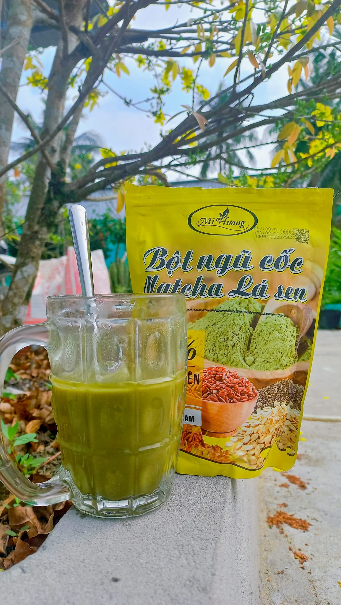 Bột Tan Mỡ Bụng Giảm Mỡ Mị Hương Mẫu Mới ( tặng xỗ mỡ VITC )