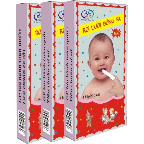 Rơ lưỡi gạc tưa lưỡi Đông Pha (Gói 10 hộp 50 chiếc)