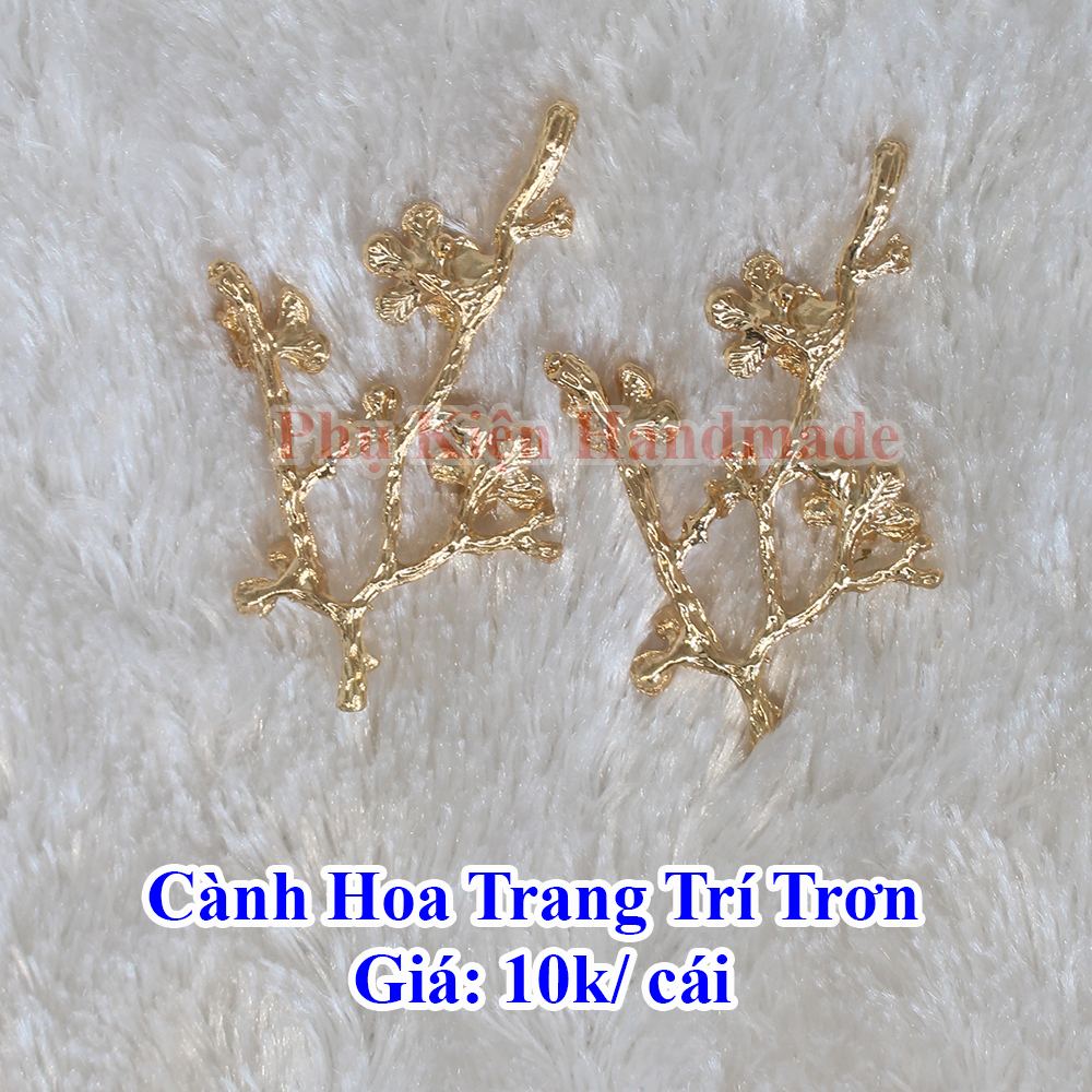 Cành hoa trang trí trơn 10k/cái làm đồ handmade