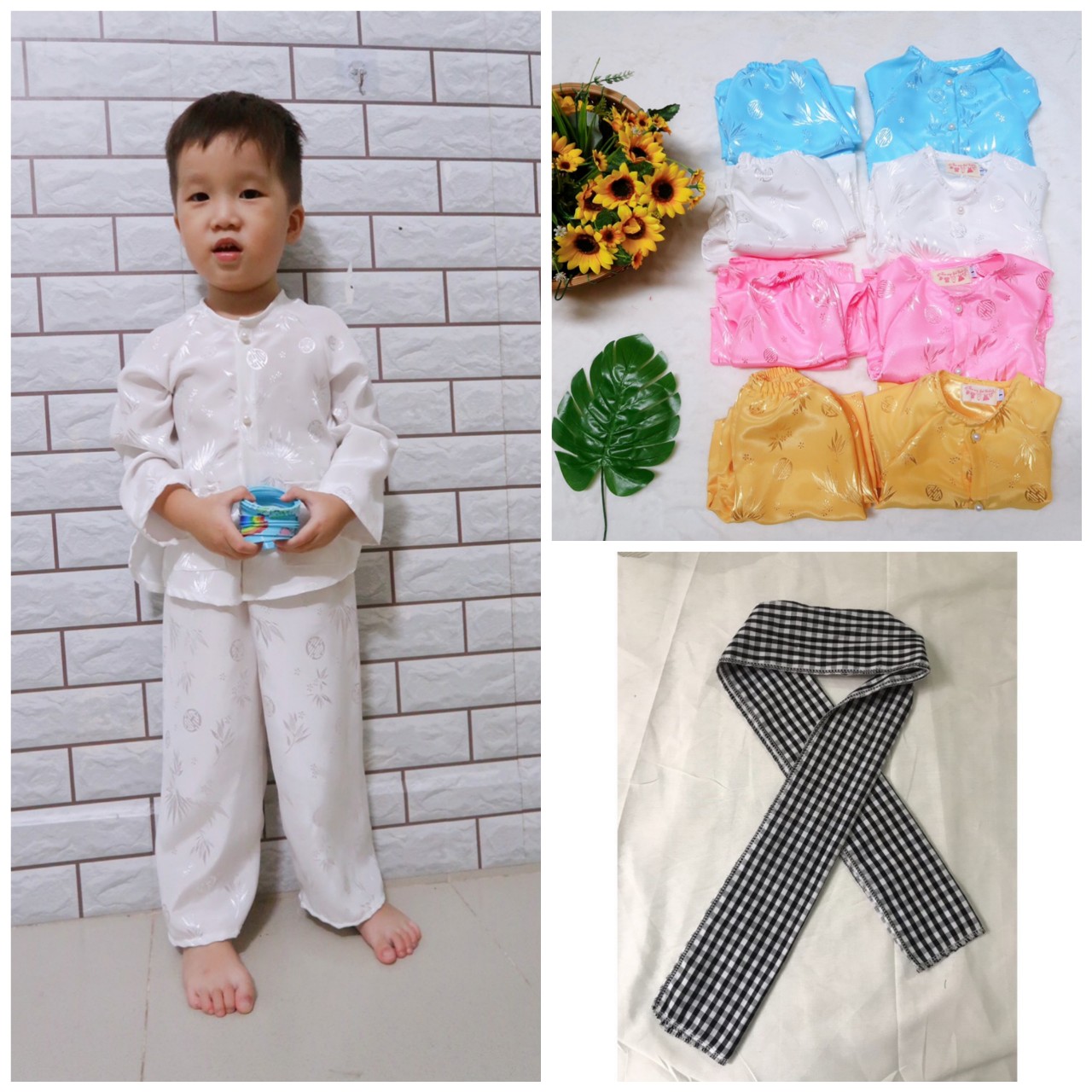 [HCM]Bà ba gấm lá tre Thái Tuấn cho bé (1-8 tuổi)