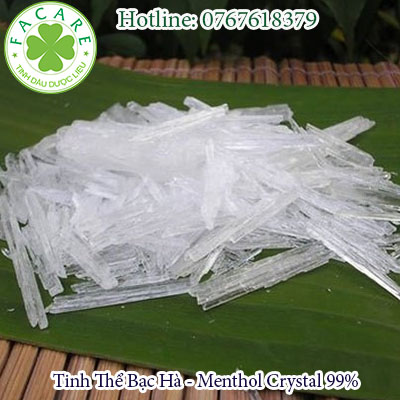 [HCM] Tinh Thể Bạc Hà - Menthol Large Crystal 1Kg