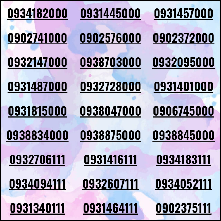 [HCM]Sim phong thủy đuôi tam hoa từ 0 đến 5
