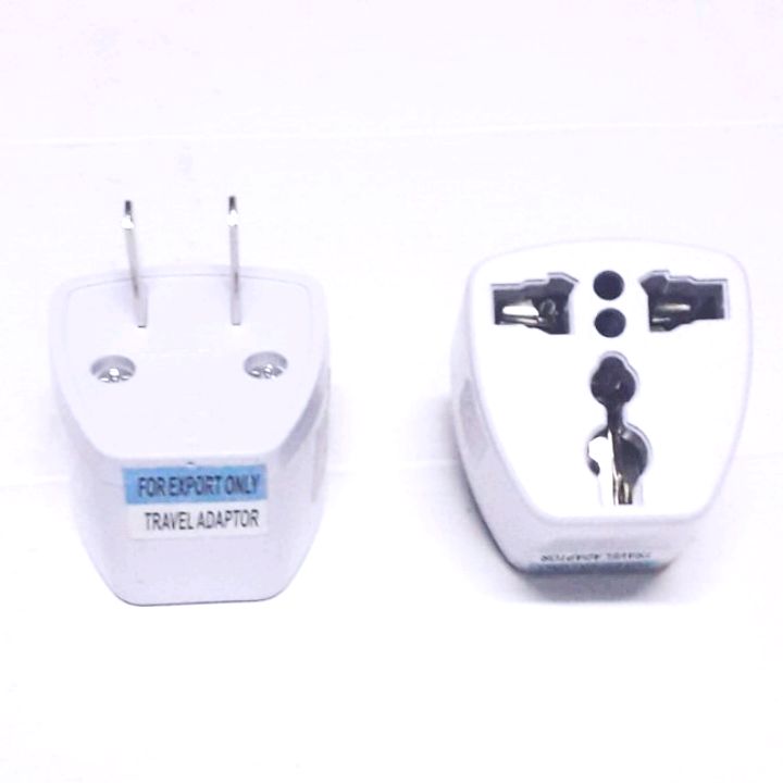 phích cắm dẹp 2 chân ra 3 lổ x 1.cái