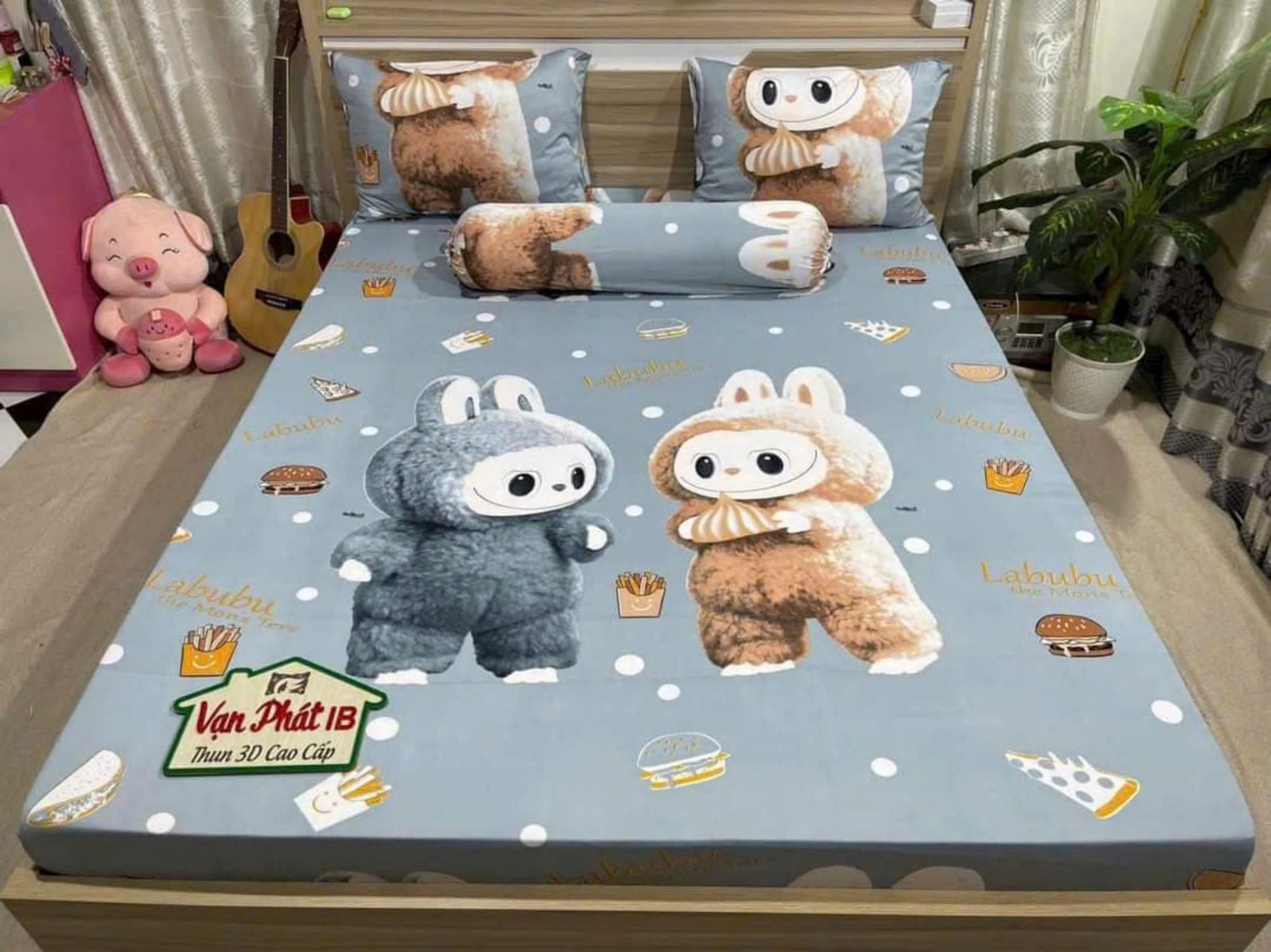 Trọn bộ mền 5 món thun hàn quốc