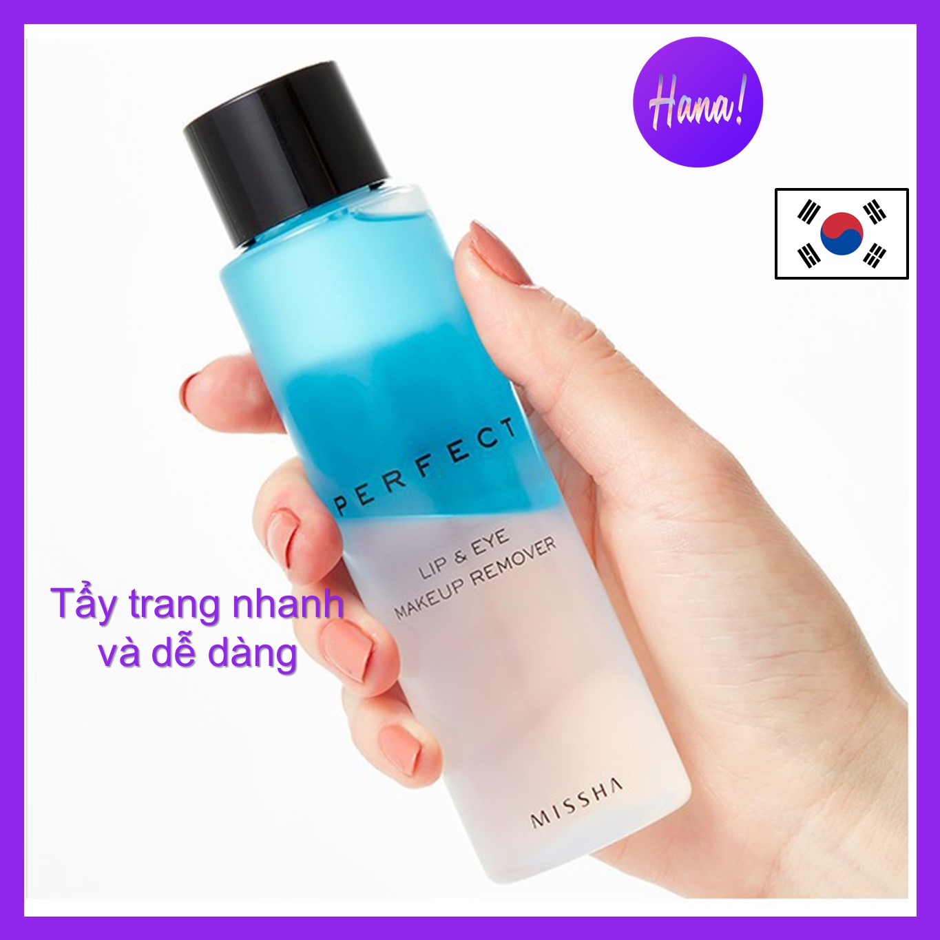 Nước tẩy trang mắt và môi missha 155ml chuyên nghiệp dễ sử dụng