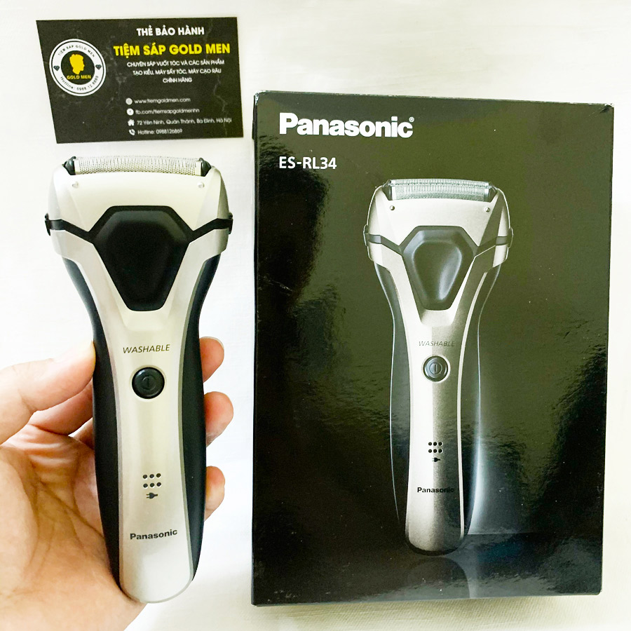 [CHÍNH HÃNG] Máy cạo râu Panasonic ES-RL34 + Tặng quà (BH 12 tháng)