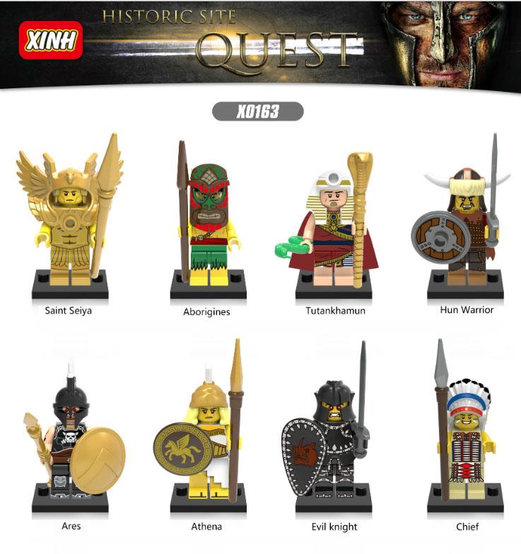 [HCM]Đồ chơi lắp ráp Mini Figure nhân vật chiến binh