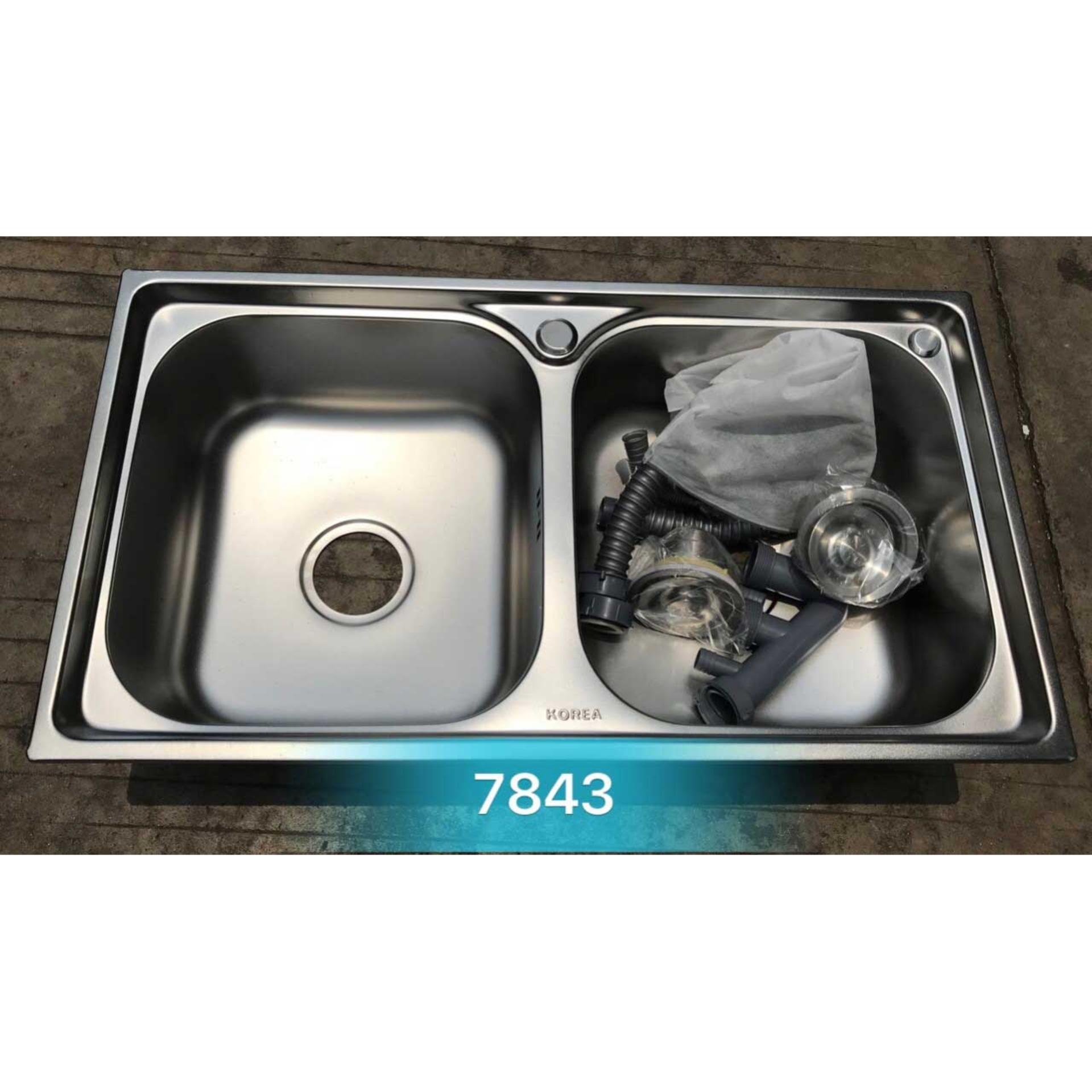 Chậu rửa bát giá rẻ 2 hố cân