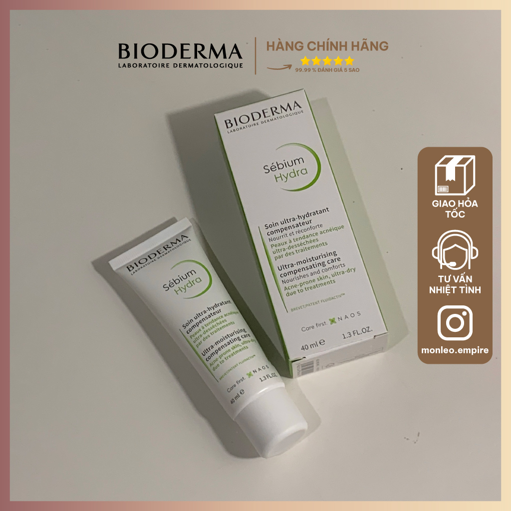 Kem dưỡng ẩm Bioderma Sebium Hydra 40ml