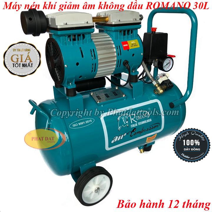 Máy Nén Khí Không Dầu Romano RM 700/30 800W