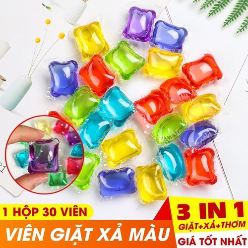 [Use 1 month only 35K] box 30 tablets discharge clothing many colors high-end-tablets exhaust Đồ pay long incense, fragrant passionate-Box 30 tablets laundry ball exhaust fragrance celebrated super clean ball
