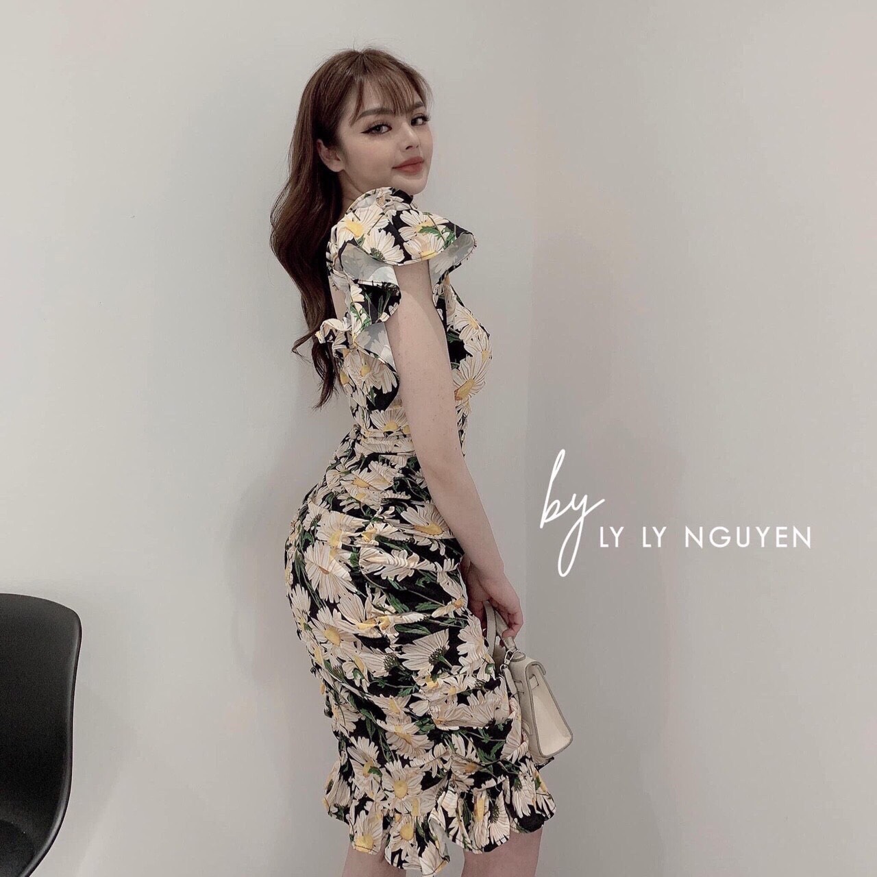 [HCM]ĐẦM NỮ VOAN HOA SIÊU XINH SIÊU DỄ THƯƠNG MTB105