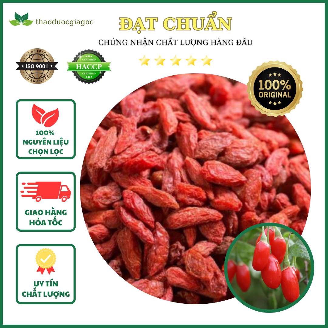 100gr kỷ tử hữu cơ Organic khô thượng hạng