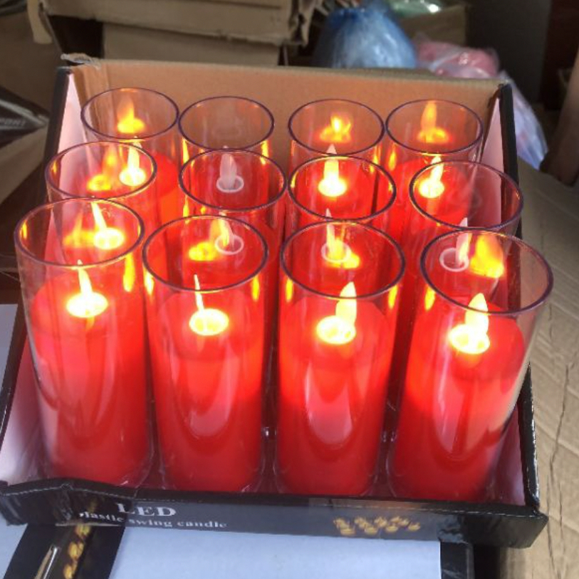 Nến Điện Tử Chạy Pin Tạo Ánh Sáng