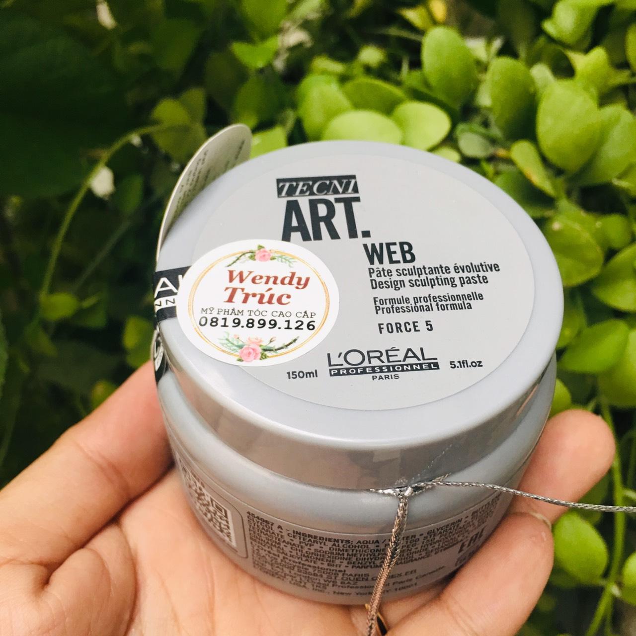 [HCM]Sáp Định Hình Siêu Cứng Tecni.art Web Paste 150ml