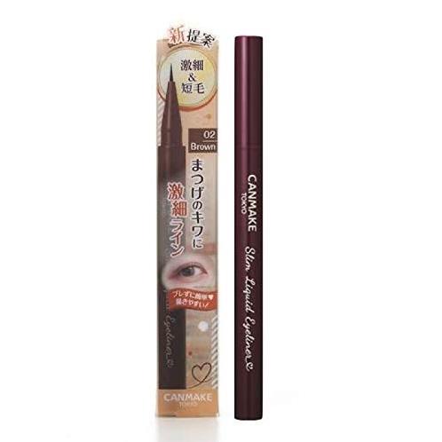 Kẻ mắt nước Canmake Slim Liquid Eyeliner không lem, không trôi