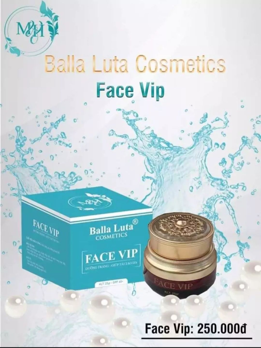 face Vip Dưỡng Siêu Trắng Da Balla Luta