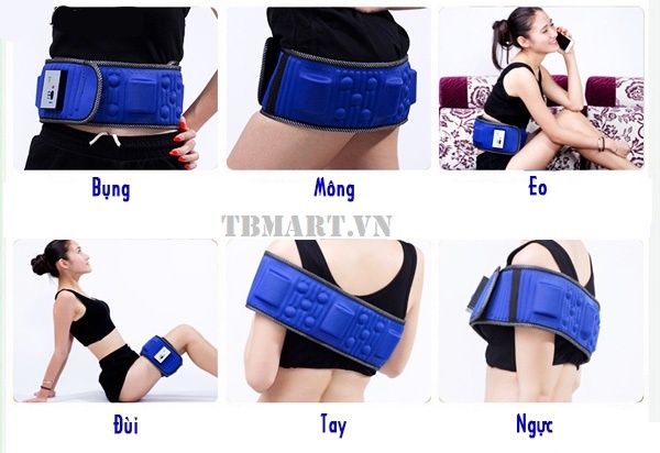 Đai massage X5 - Máy Massage bụng giảm béo X5 - đai quấn bụng - Máy Đánh Tan Mỡ bụng Masage Đa Năng Cao Cấp - Máy đeo giảm mỡ bụng- máy tập bụng giảm cân - Đai Rung Massage - Thiết bị dụng cụ làm đẹp - chăm sóc sắc đẹp - nịt bụng cao cấp