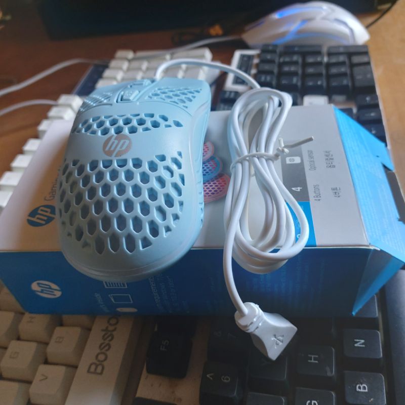 (Mới) Chuột Gaming Có LED Đẹp Mouse Hp Gaming S600 Usb Led Màu