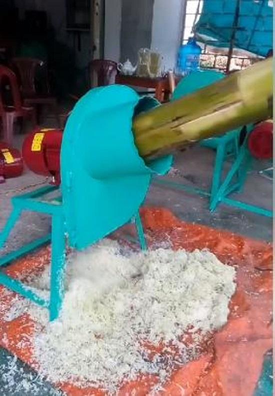 Máy thái chuối, máy băm cỏ đa năng, máy băm chuối tại đồng nai