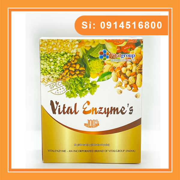 Thức uống Enzyme vital, Enzymes Vital hộp 30 gói