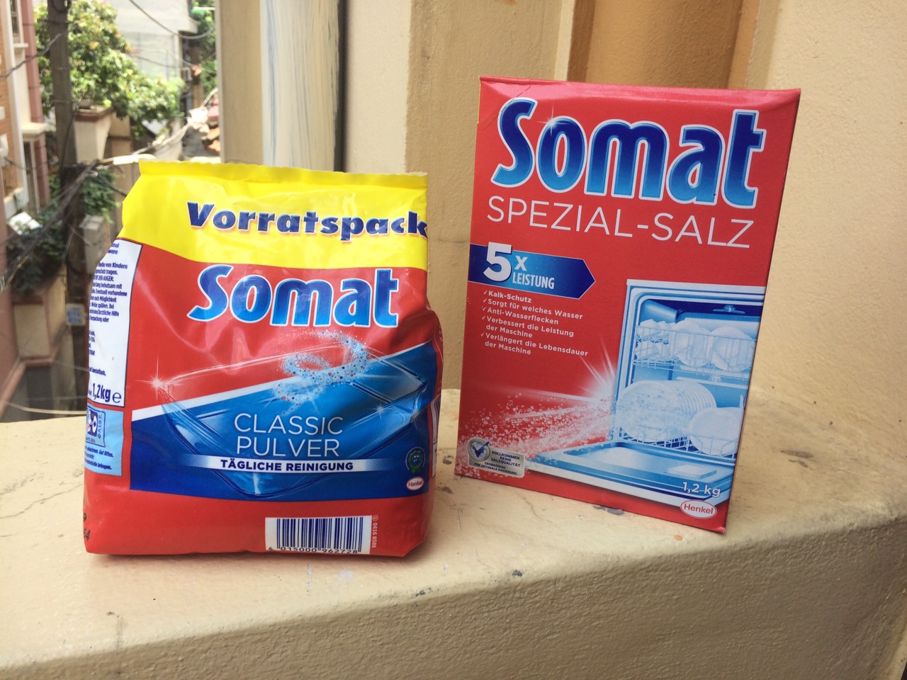 Bột rửa cho máy rửa bát Somat 1.2kg