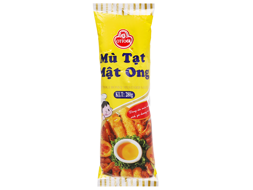 Sốt Mù tạt mật ong Hàn Quốc Ottogi - gói 280g - Sốt chấm Hàn Quốc