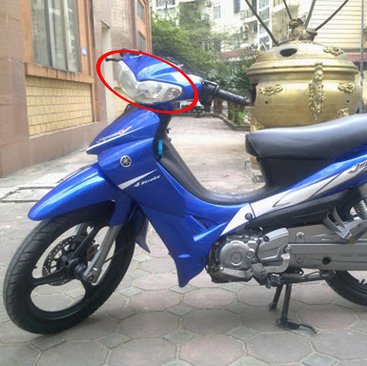 Mặt kính đèn pha trước xe JUPITER R - JUPITER V