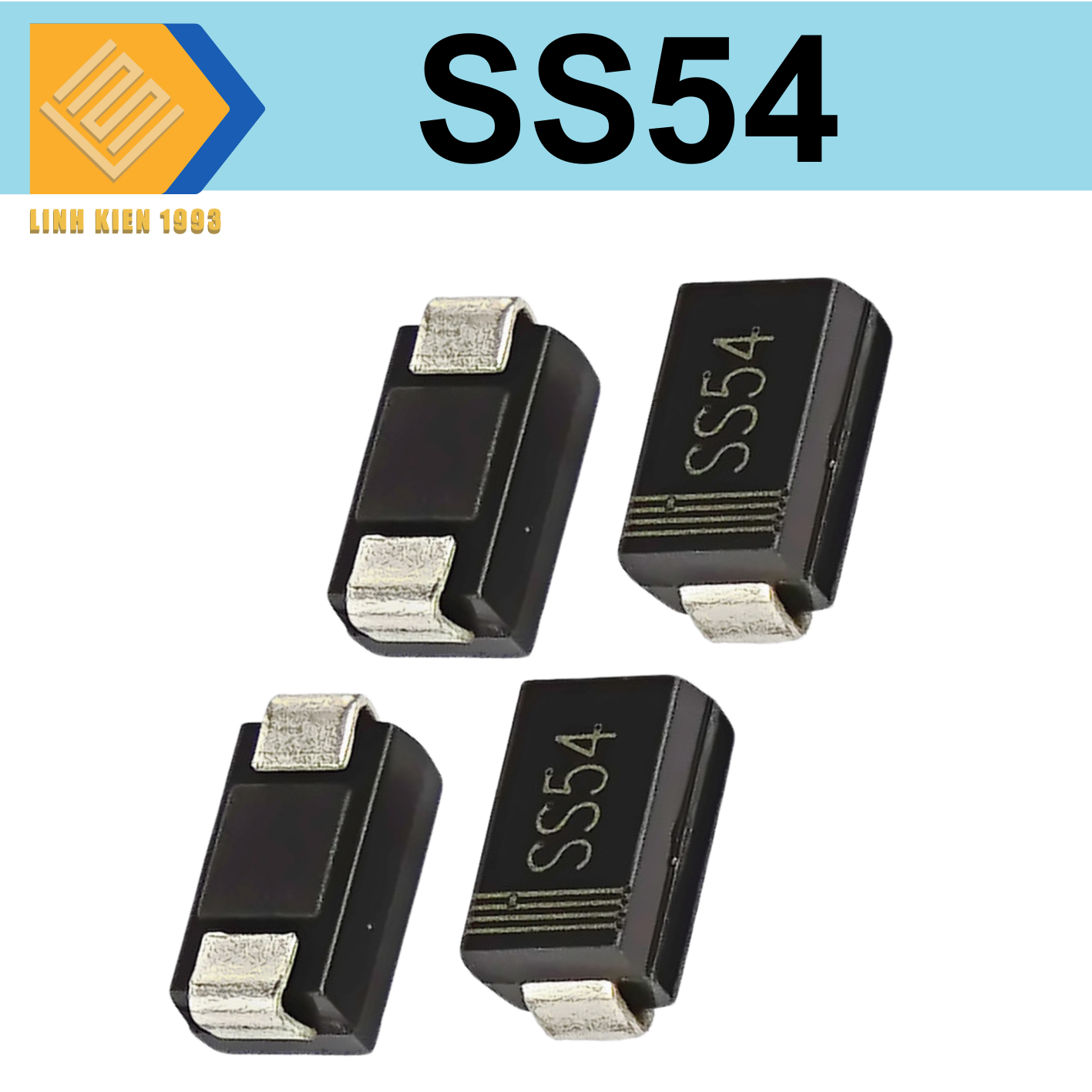 [ 10 CON ] SS54 SMA Diode Shotky 5A 40V