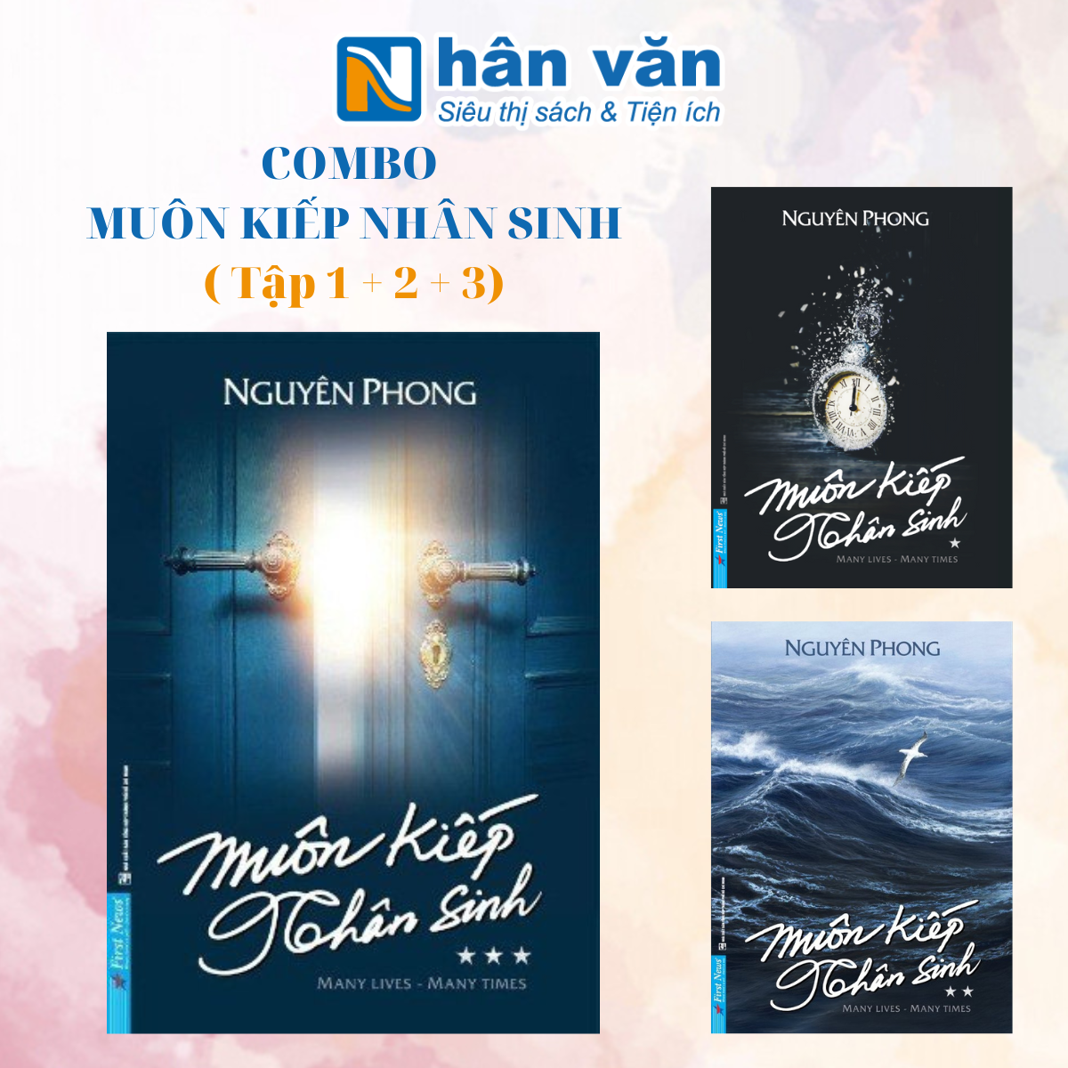 Combo muôn kiếp nhân sinh - tập 1+2+3 - many times many lives - first news
