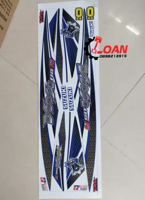 BỘ TEM SUZUKI VIVA 115 FI